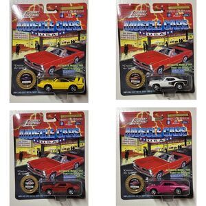 Johnny Lightning Muscle Cars limited Edition Lot of 4